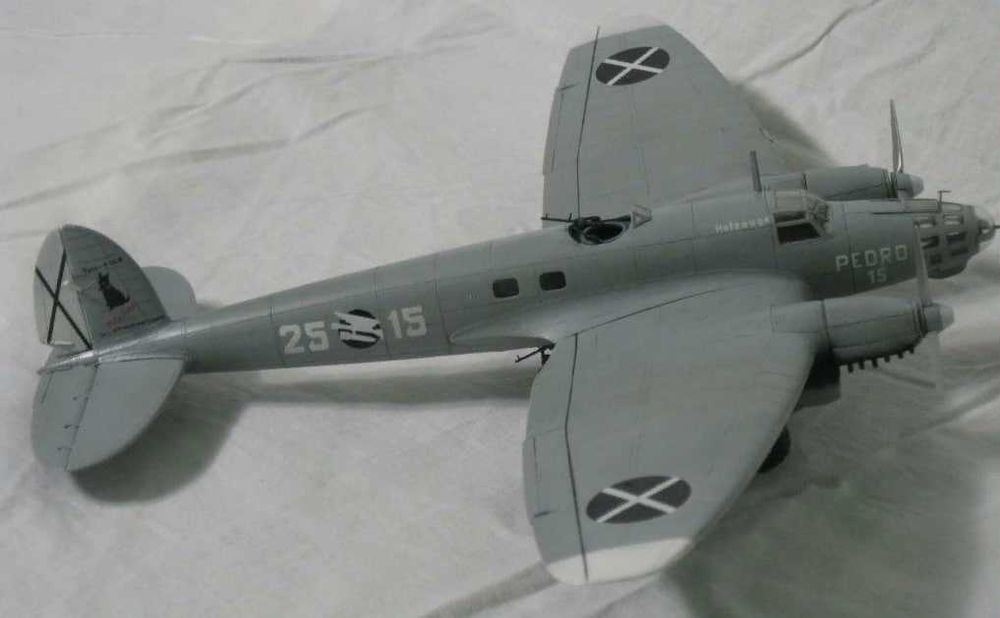 Сборная модель самолета Heinkel He 111 (RODEN, 1:72)