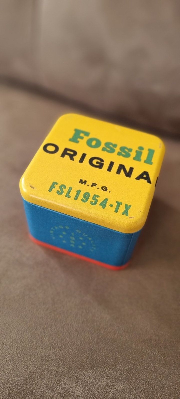 Автоматичен часовник Fossil с видим механизъм,