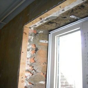 Штукатурим откосы