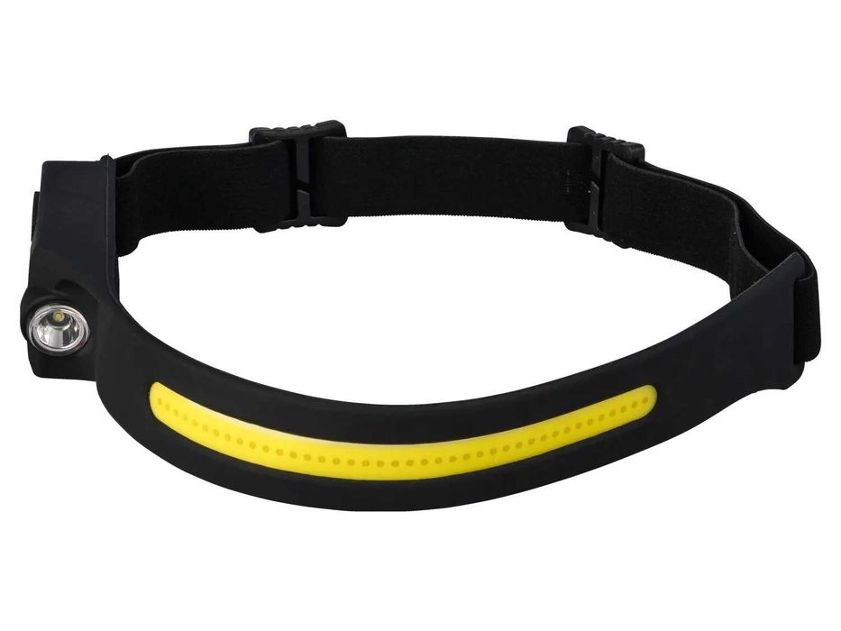 Lanternă frontală cu comanda prin senzor de miscare, acumulator, NOUA