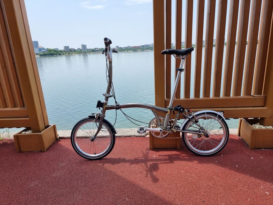 Brompton H3L - Raw Laquer premium - Pliabila