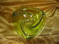 Vas cristal de lux Val St Lambert, centru masa Sec 20, vintage