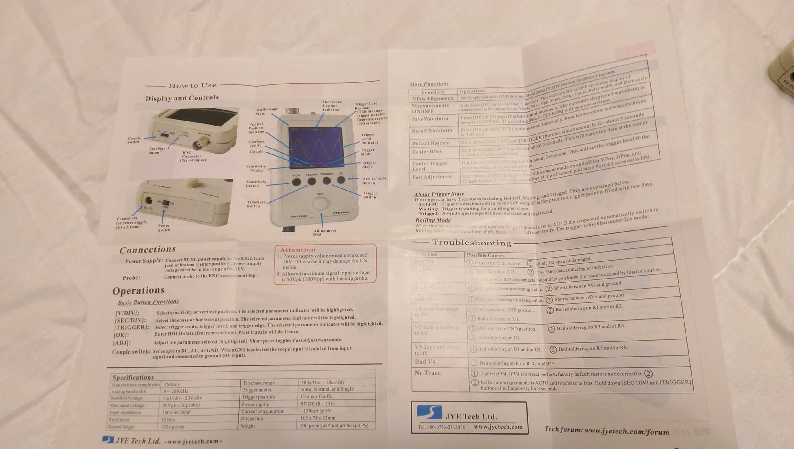 Osciloscop digital portabil DSO 150