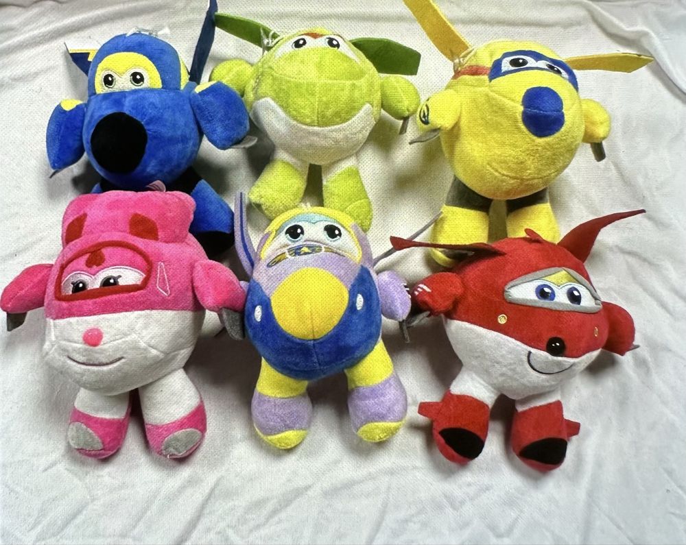 Плюшени играчки Super Wings Flying Friends 25cm