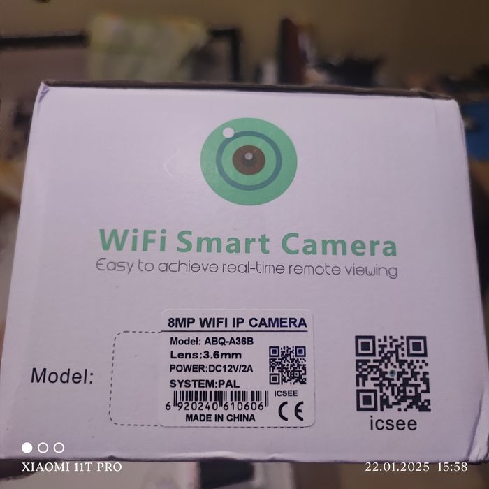 WiFi  4K Smart Camera 8mp