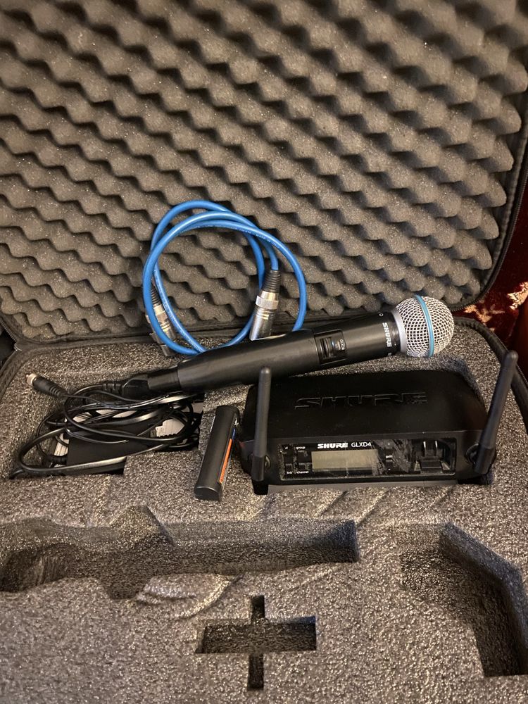 Vand microfon Shure 58A GLXD4