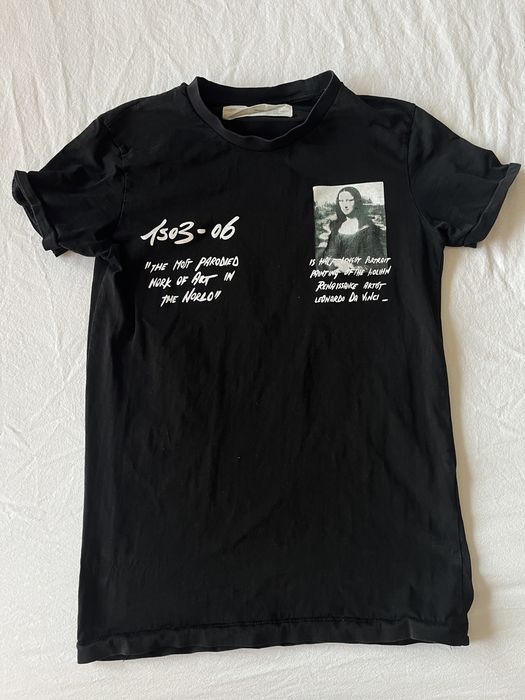 Мъжка тениска OFF-White t-shirt Mona Lissa S