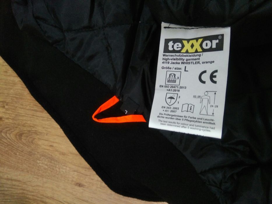 Geaca reflectorizanta de munca Texxor Germania mărimea L
