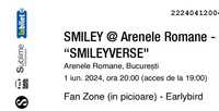 Bilete Concert Smiley 1 iunie