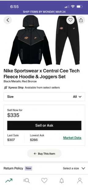 Nike x Syna World Tech Fleece