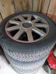 Vând Roti Audi R17(cauciuri iarna)