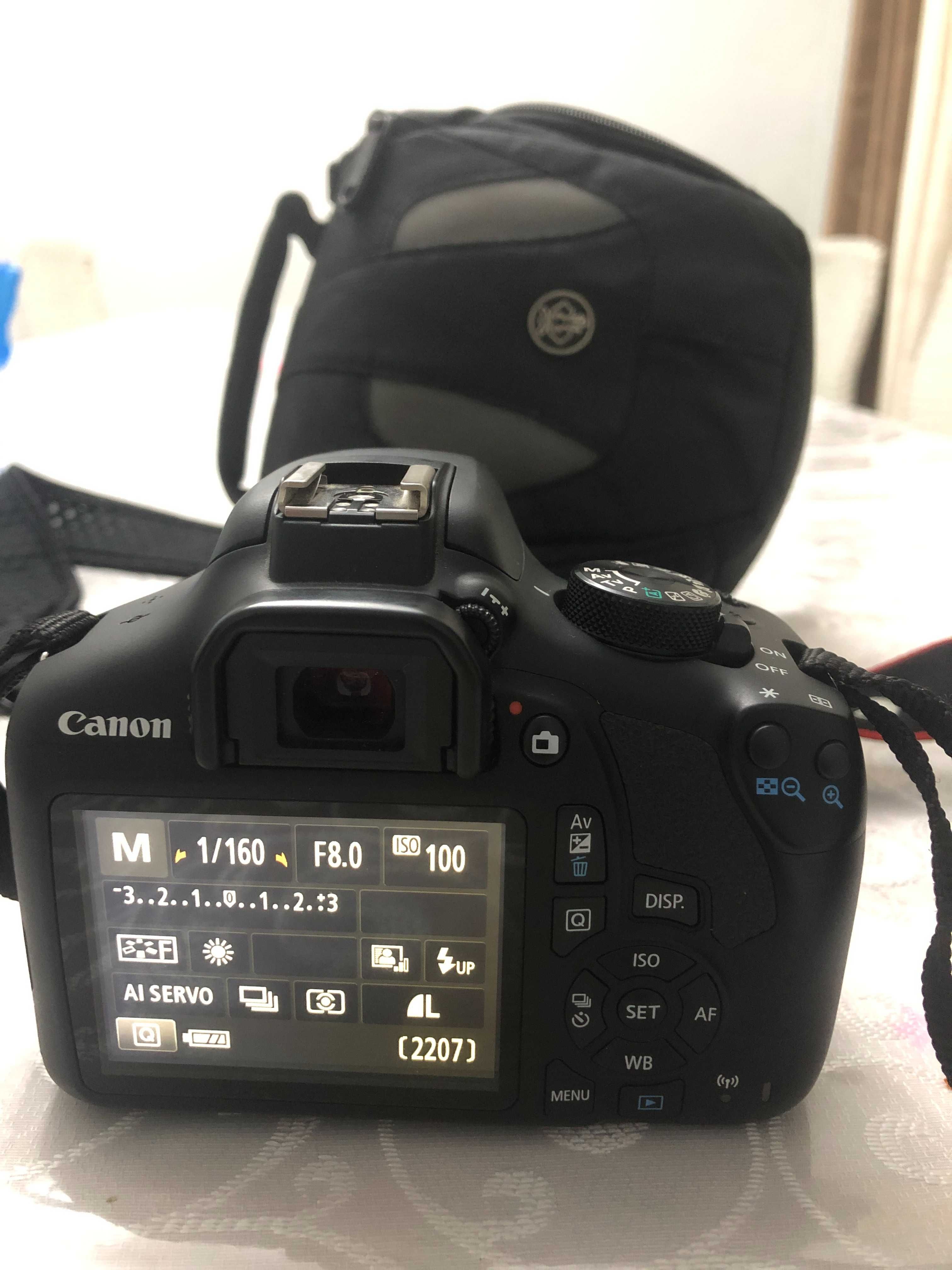 Фотокамера Canon EOS 1300D Kit 18-55 мм III + 50 мм черный