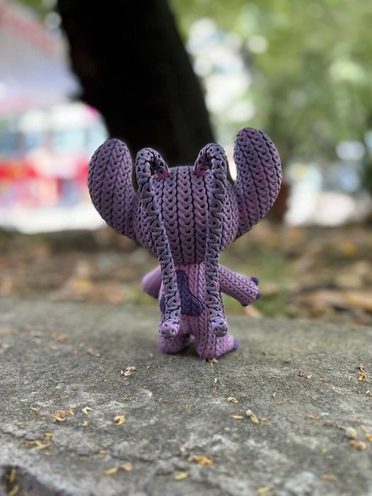 Фигурки Stitch и Angel с въртяща глава