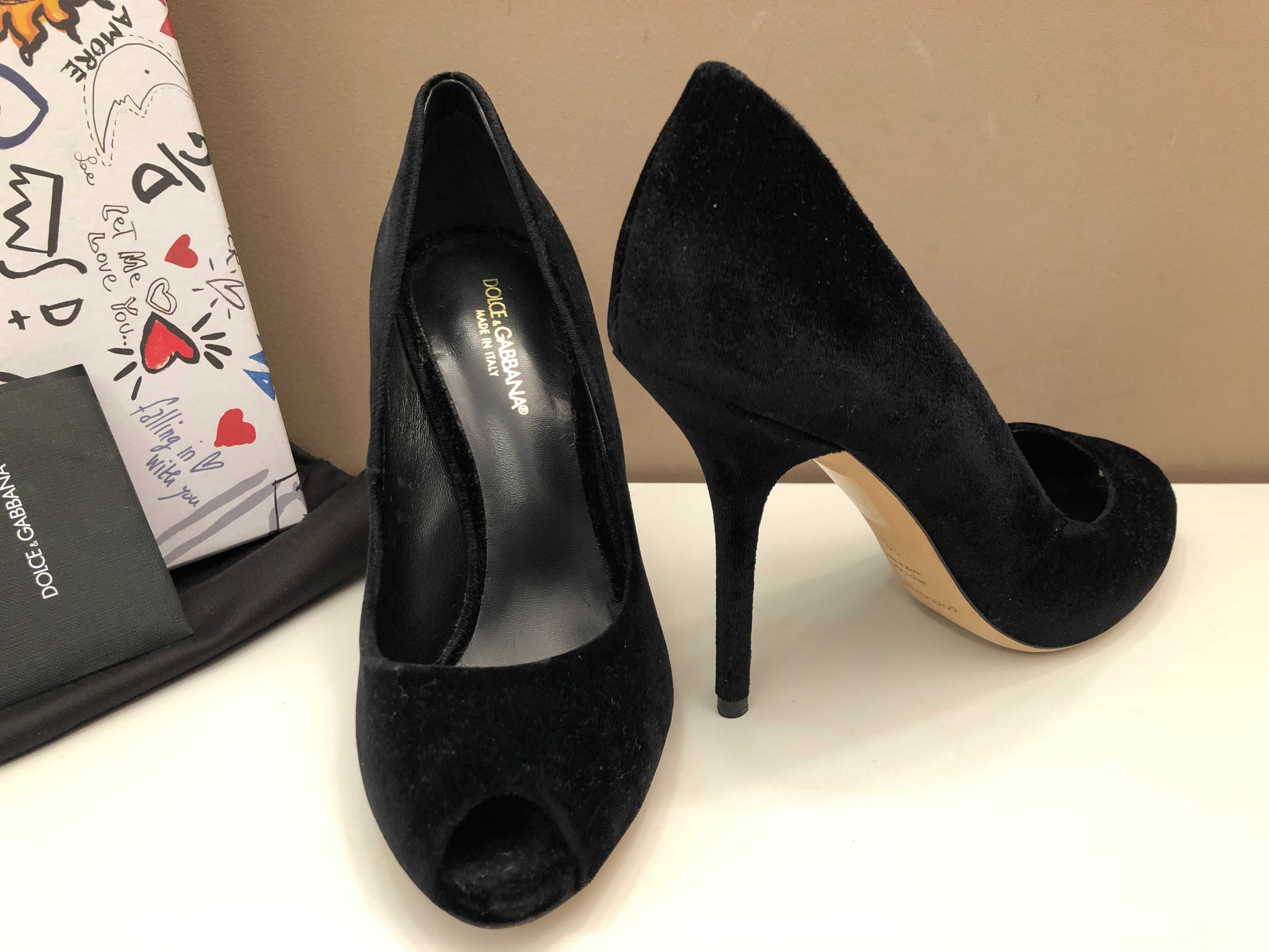 Dolce Gabbana pantofi dama 37 si 38 originali full box retail 590 euro