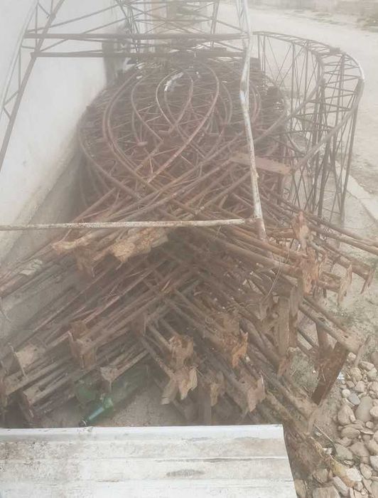 Ферми (дъги) за асеновградски оранжерии, 7м ширина, ф18 плътно желязо.