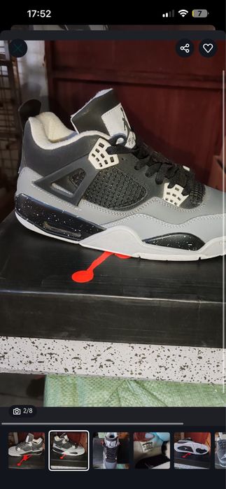 Jordan 4 Retro Fear