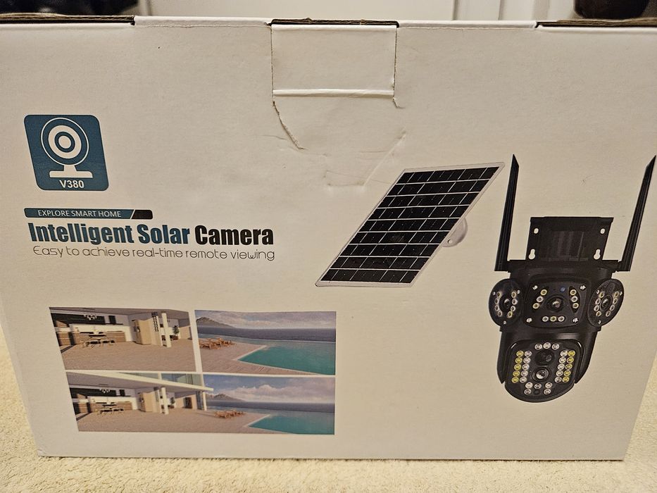 Camera de supraveghere solara 4G