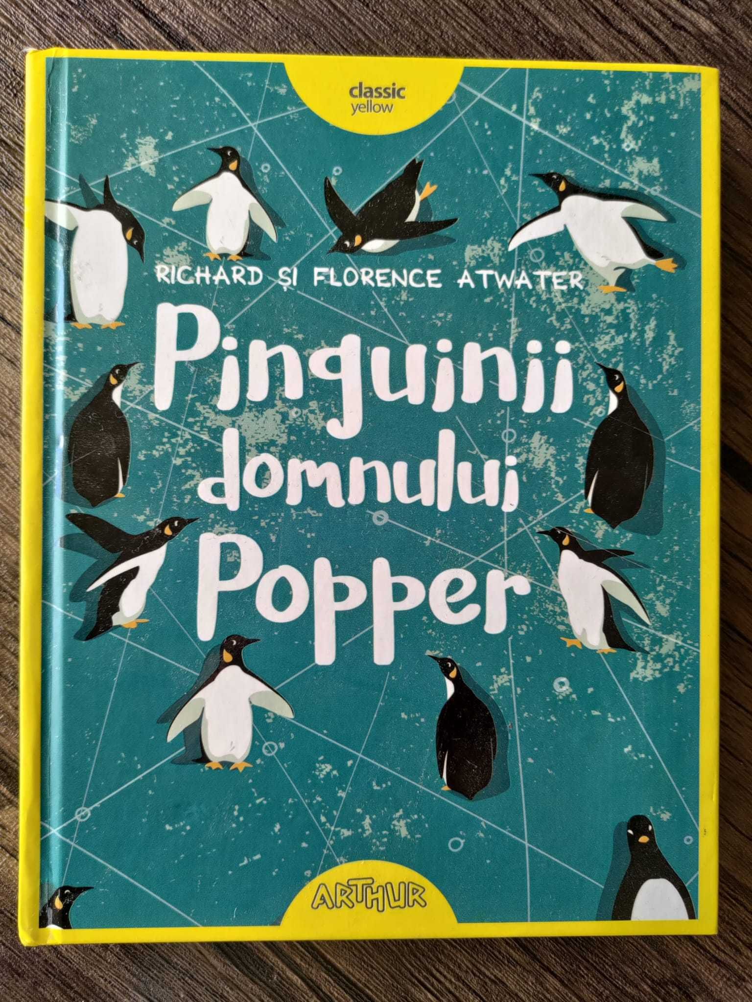 Carte pt copii "Pinguinii domnului Popper"
