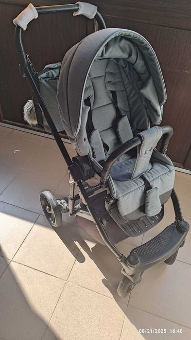 Carucior Adamex Marco + scoica Cybex Aton M I size