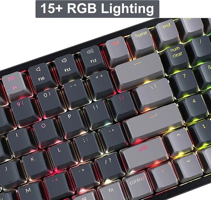 Tastatură mecanică Wi-Fi, Keychron K4C3 RGB, v2, Sigilat!