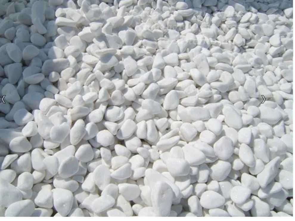 Бели декоративни камъчета