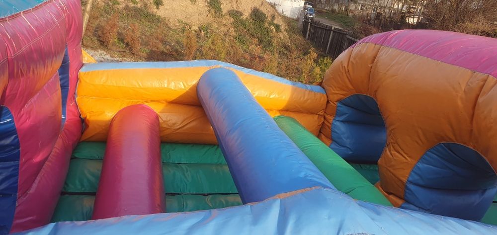 Vand cursa și topogan goflabil