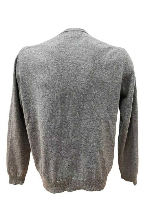 FIORETTA размер L мъжки кашмирен пуловер 100% КАШМИР сив