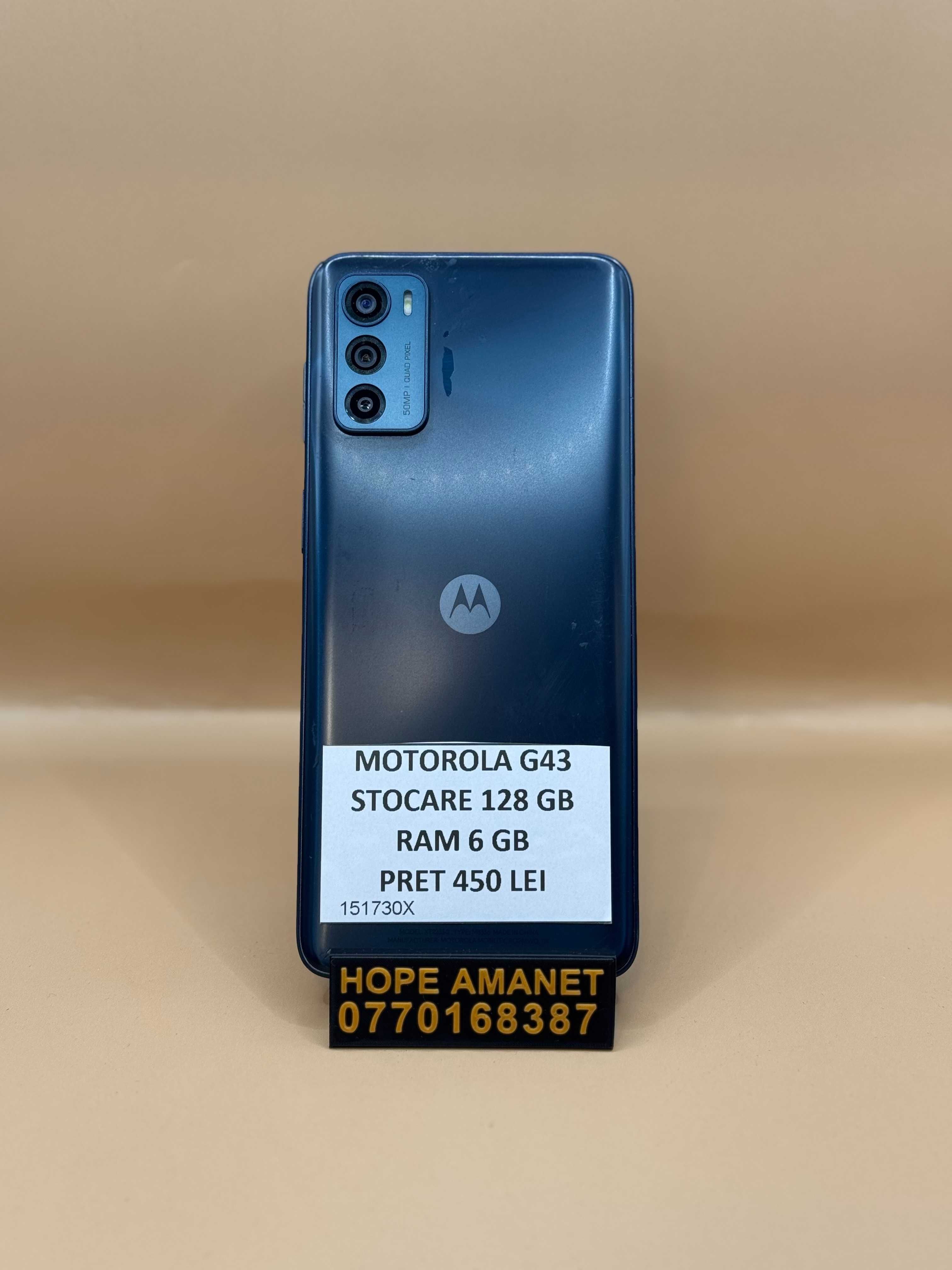 Hope Amanet P4 / MOTOROLA G43 128GB 6 RAM