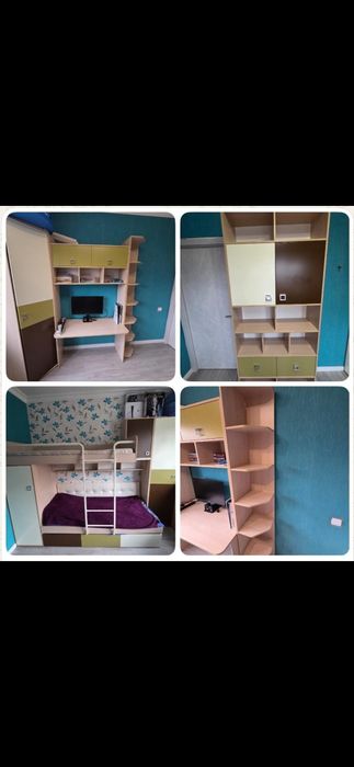 Мебель детская подростковая комплект пр-во Россия, фабрика "Три А"