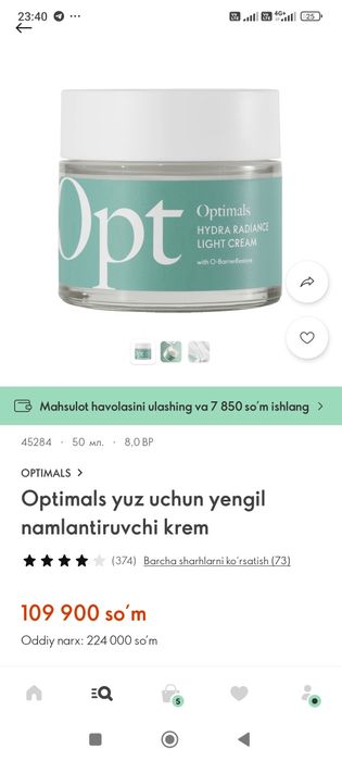 Oriflemdan 500 xel maxsulotlar Buxoro böylab dastafka bor