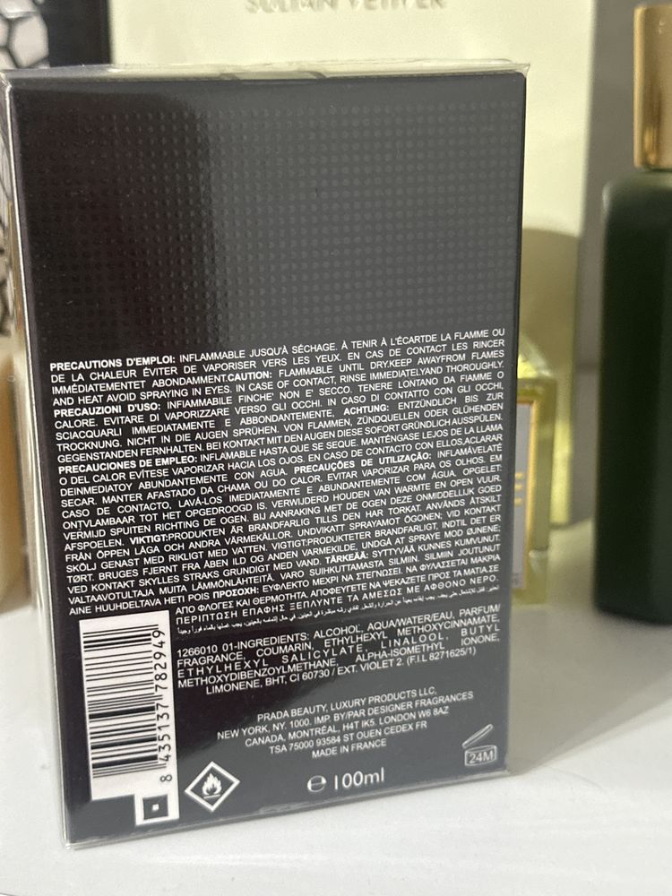Parfum Prada luna rossa Black SIGILAT 100ml apa de toaleta edt