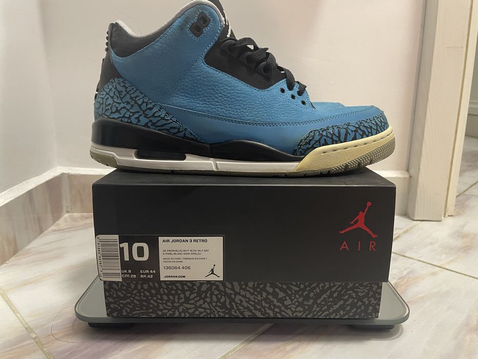 Air Jordan 3 retro powder blue