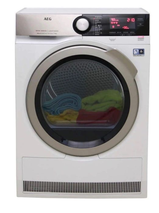 Сушилня AEG 8000 Series Lavatherm — 8 кг, термопомпа