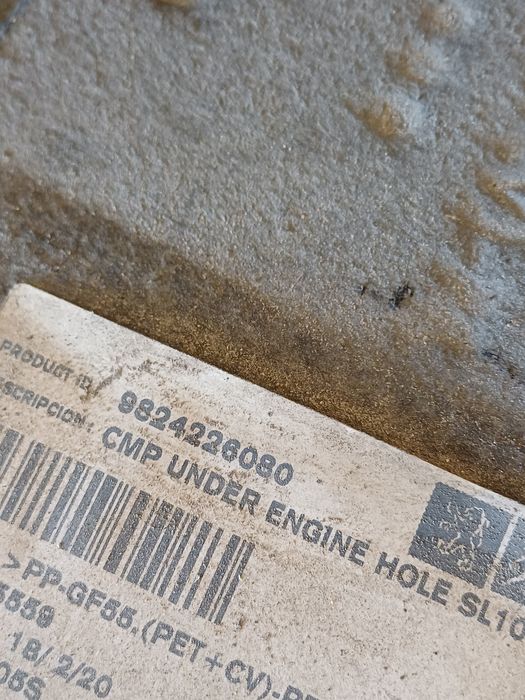 scut motor plastic opel corsa f 1.2 benzina 2018