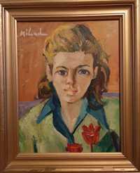 Tablou de Nicolae Milord (1909-1988) - Domnișoara Mihaela