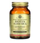 Solgar biotin 10000. Сверхактианый Биотин 120 капсул