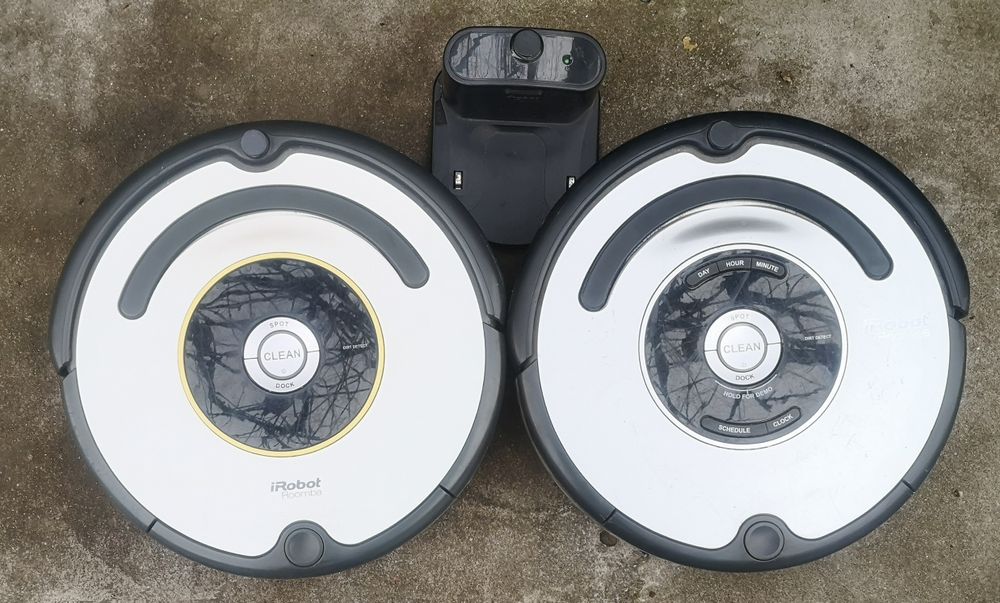 Lot 2 aspiratoare iRobot Roomba de reparat sau piese