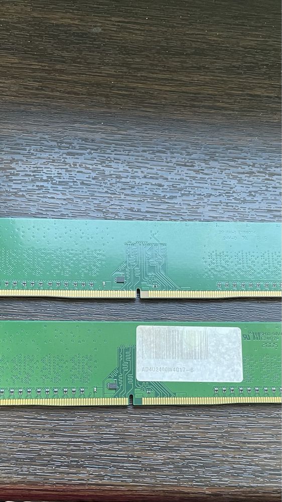 Memorii RAM Crucial, Adata DDR4 4gb fiecare (Placuta RAM, Placute RAM)