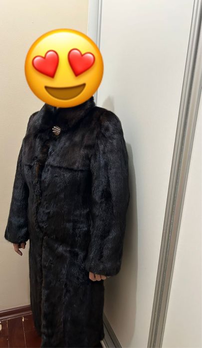 Продается норковая шуба б/у размер 48