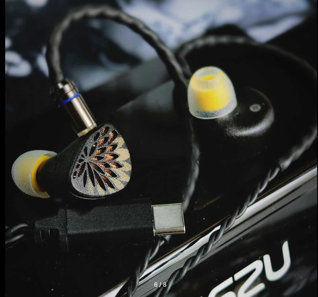 Новые запечатанные проводные наушники Tangzu Yu XuanJi Hi-Fi 2 цвет KZ