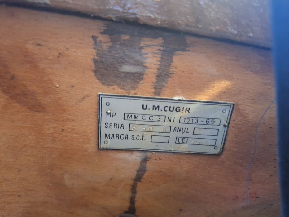 Mașină de cusut Ileana – An 1967