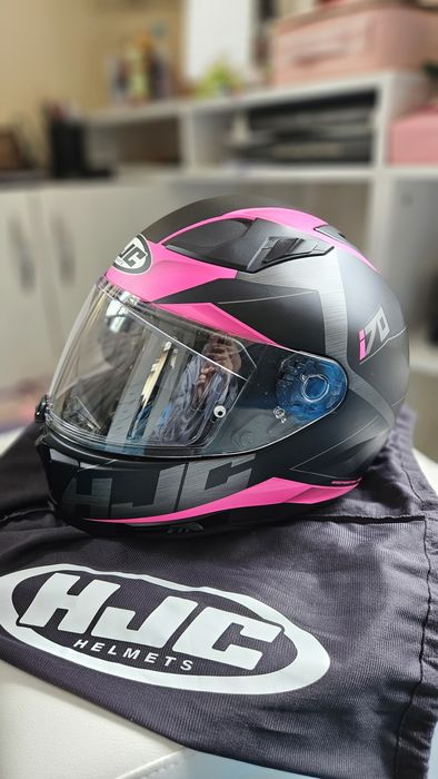 Мото каска дамска hjc