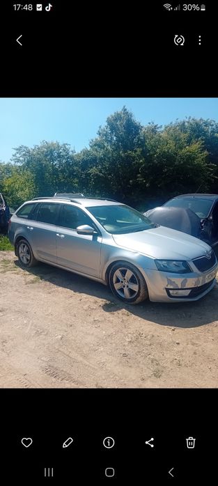Bara fata completa skoda octavia 3 2015 cu grila
