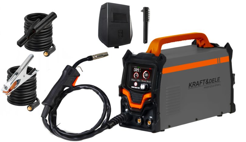 Aparat de sudura 220A / MIG FLUX / TIG LIFT / MMA , Kraft&Dele KD3421