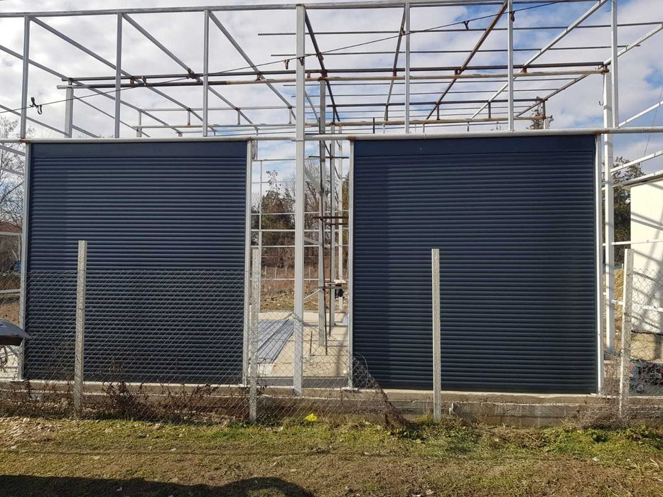 Ușa aluminiu tip rulou ptr Garaj