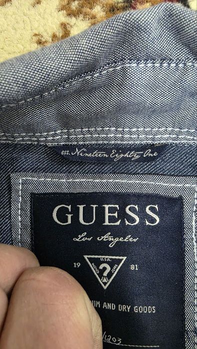 Оригинальная рубашка Guess