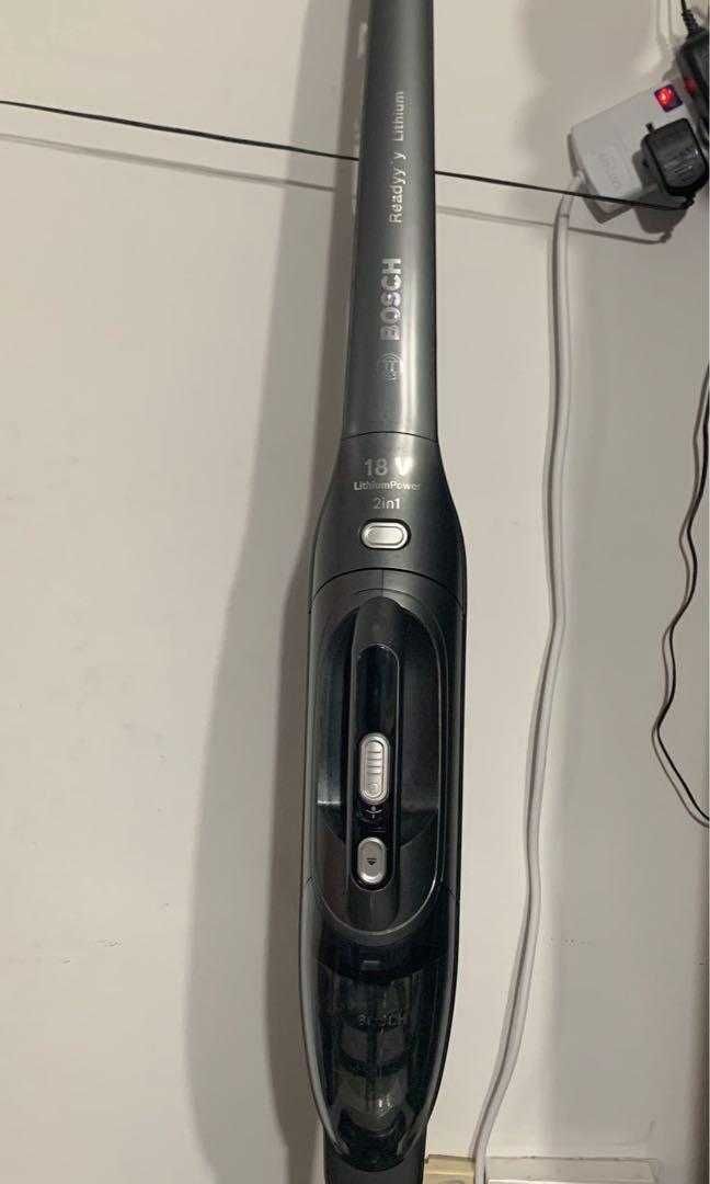 Мощна Безкабелна прахосмукачка BOSCH- 2 in 1 ,Li-ion 40мин.