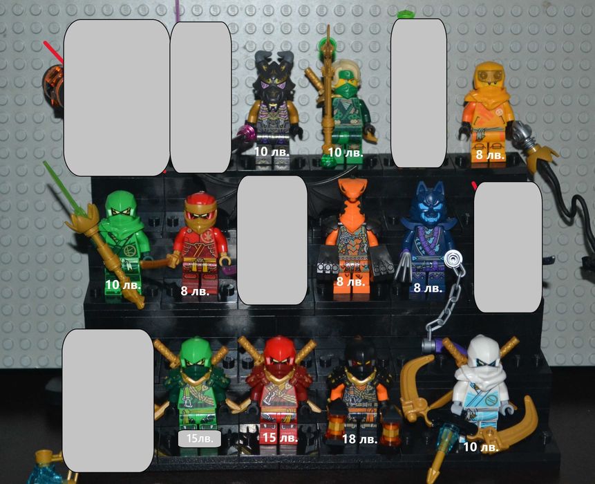 LEGO Ninjago минифигурки {3} / Ниджаго