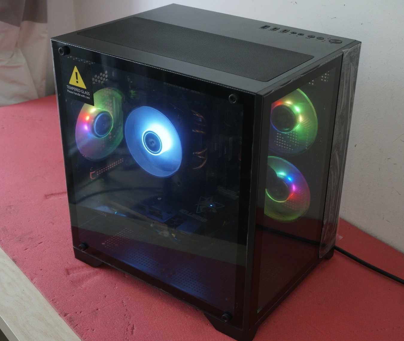 Ryzen 3600/A320m/16GB 3200/500GB gen4 Nvme/ RX 6600 XT/ New RGB case