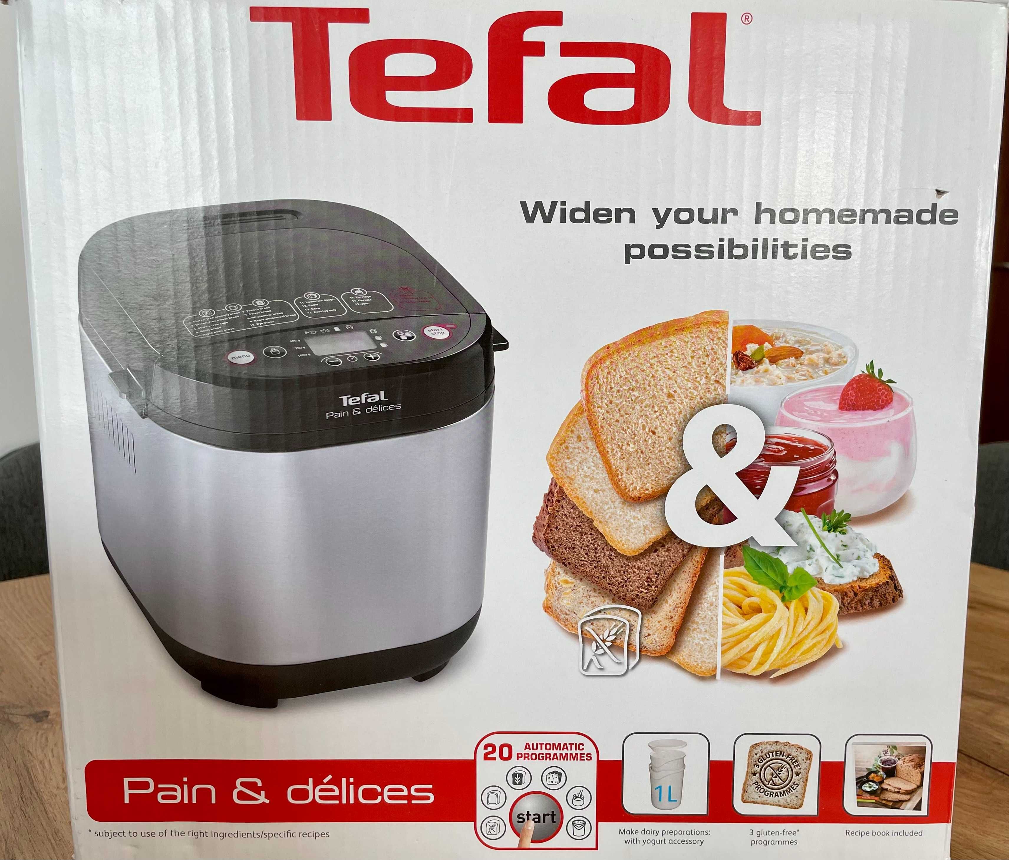 Aparat/mașină de pâine Tefal Pain & Délices PF240